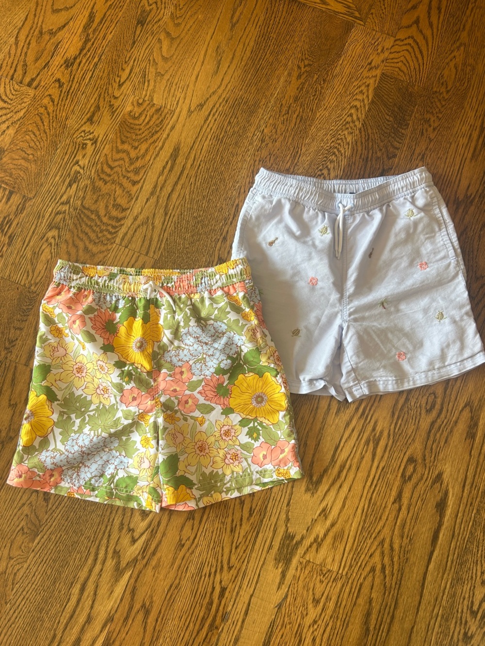Janie and Jack patterned swim trunks - boy size 14